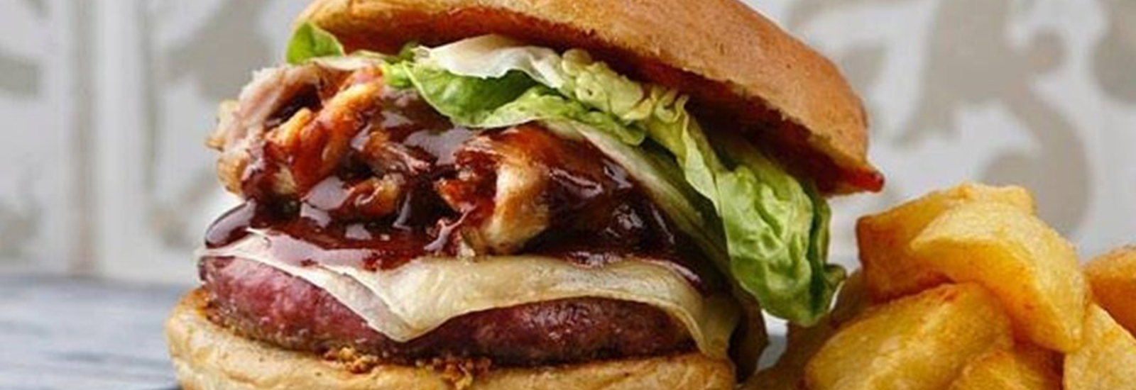 El origen de la hamburguesa