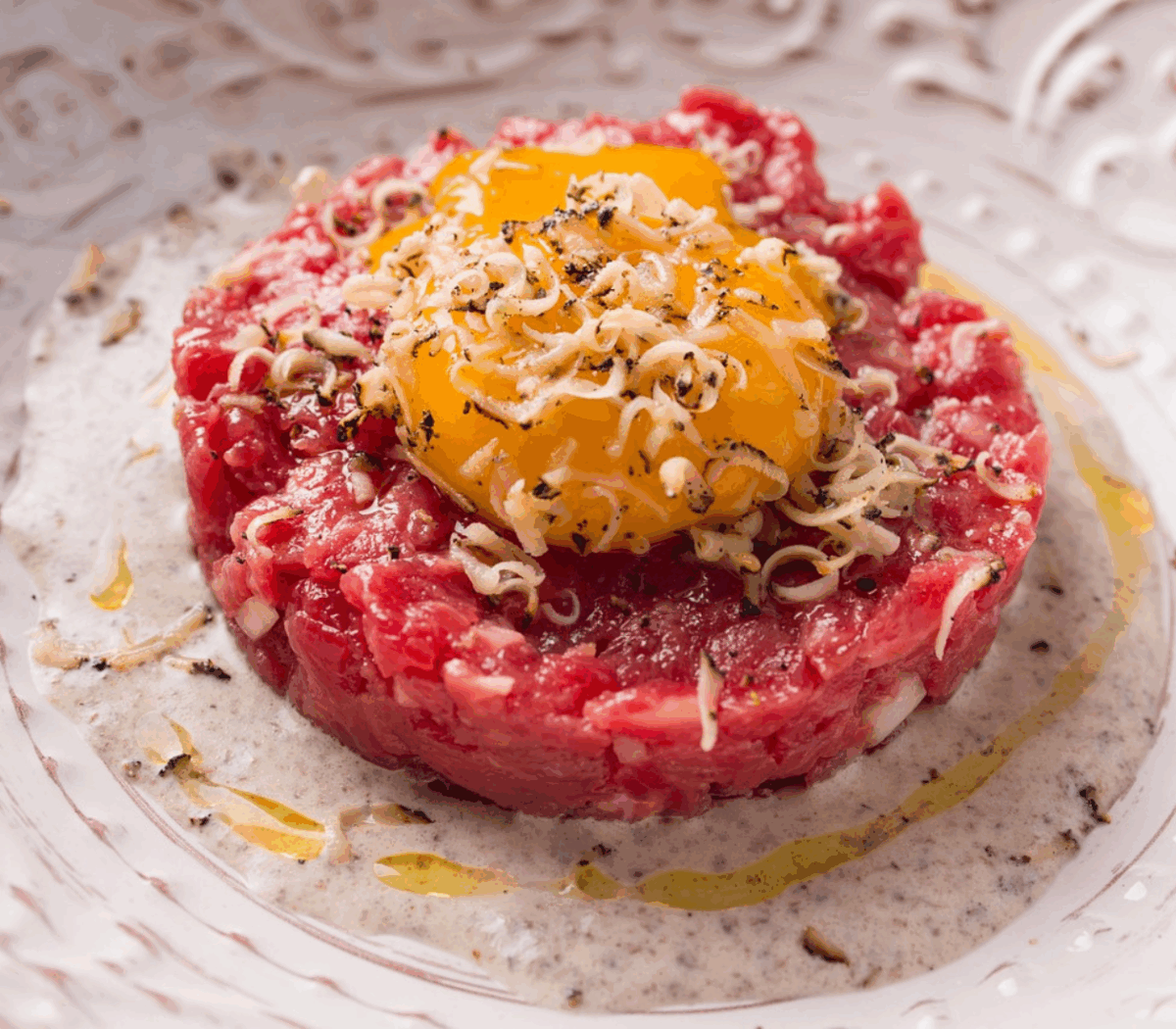 steak tartar de carne premium