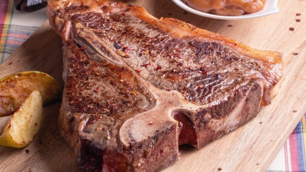 carne de vacuno a la parrilla