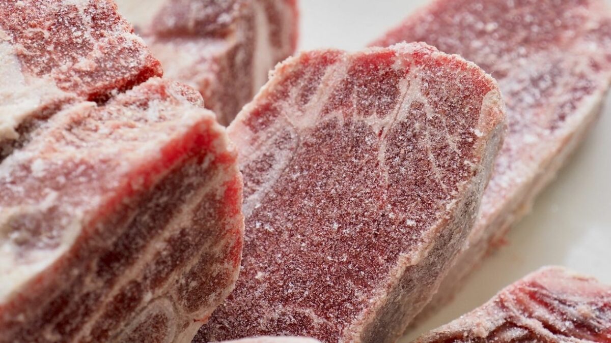 como congelar carne
