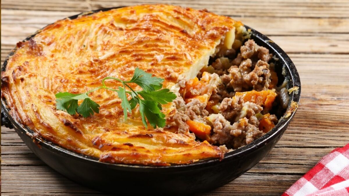 receta de pastel de carne al horno