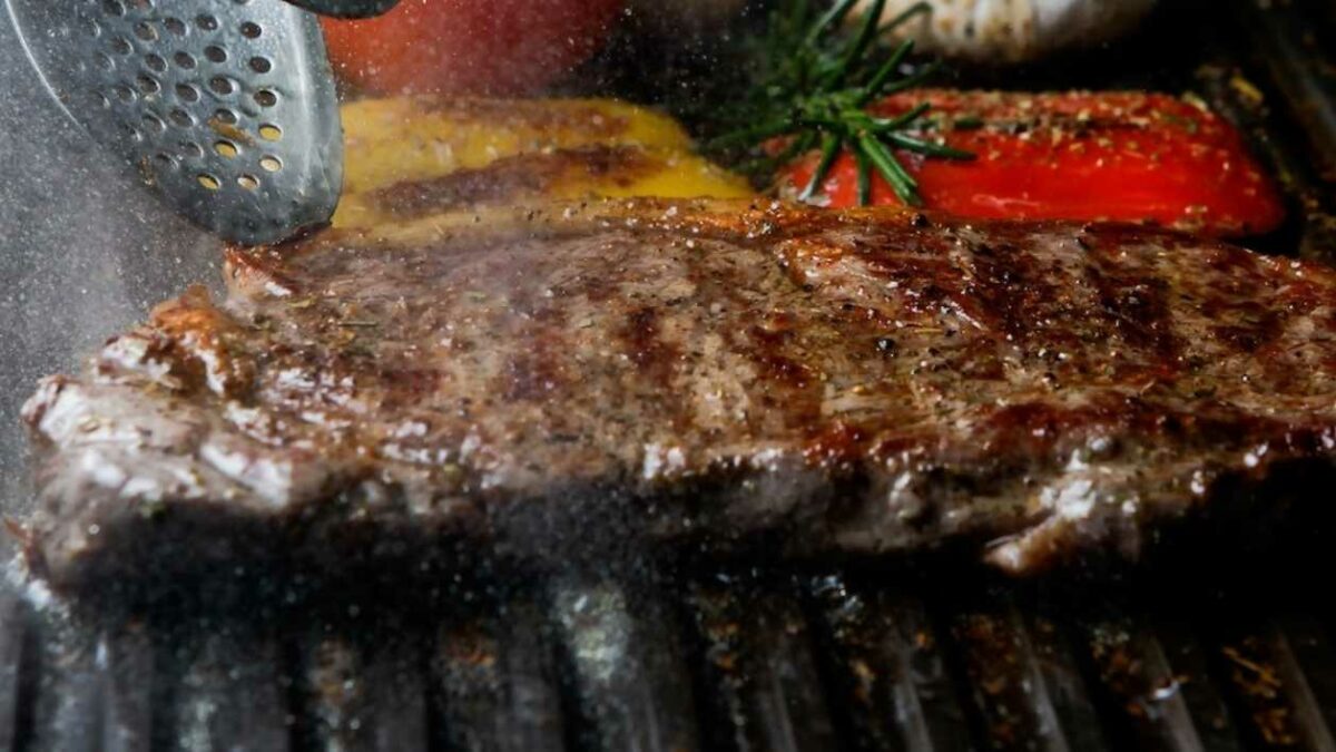 a que temperatura se debe sellar la carne