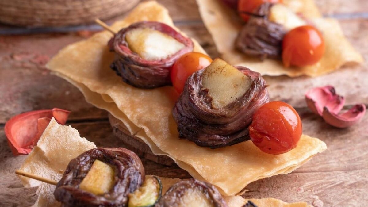 pinchos de carne