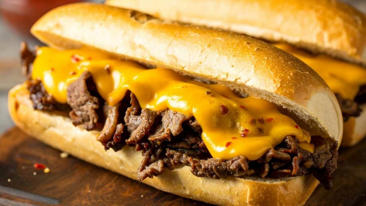 receta philly steak bocadillo americano