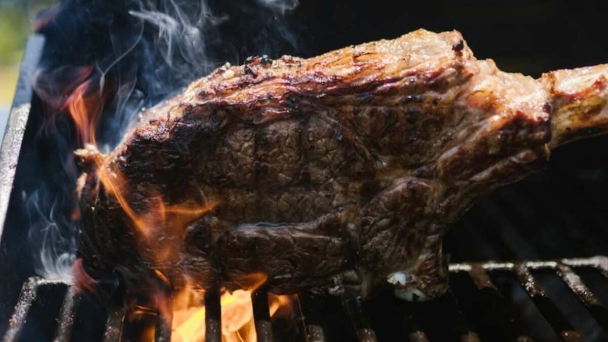cocinar chuleton segun grosor y hueso