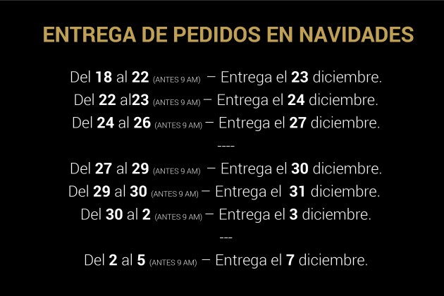 Entregas navidad 25