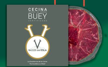 Cecina buey loncheada - 90 grs - Valles del Esla