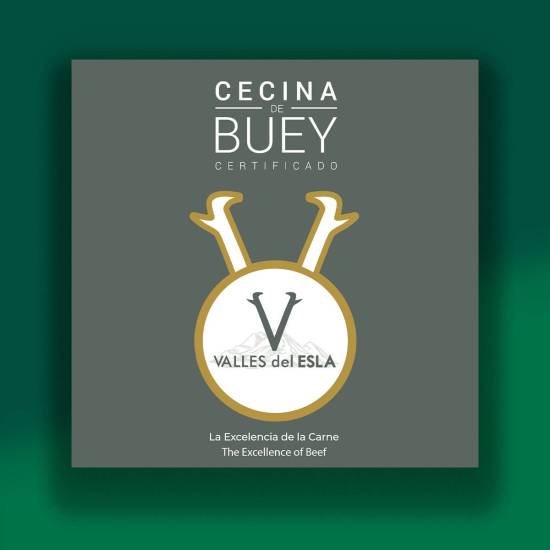 Cecina buey loncheada - 90 grs - Valles del Esla