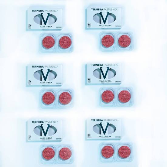 Pack x6 burger ternera Valles del Esla