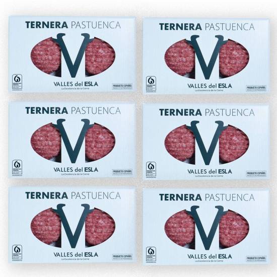 Pack x6 burger ternera Valles del Esla