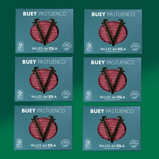 Pack x6 burger buey Valles del Esla
