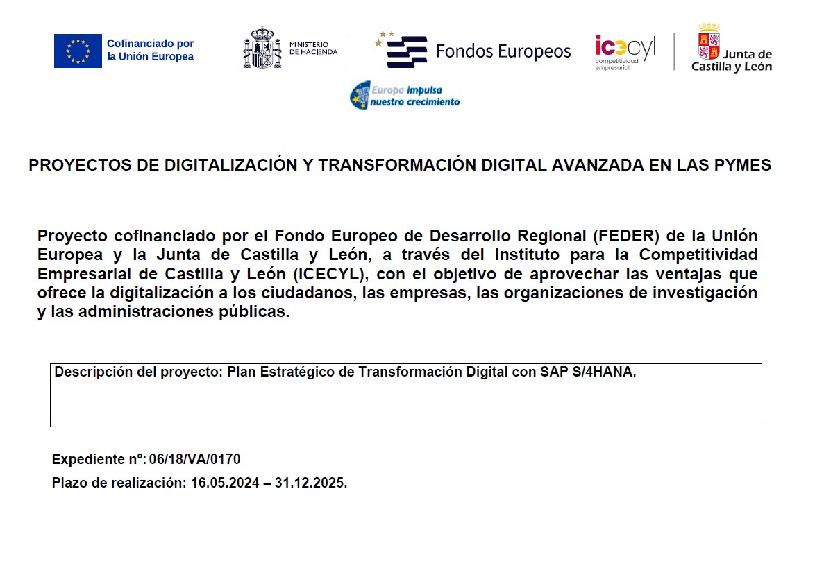 Plan estratégico de transformación digital con SAP S/4HANA